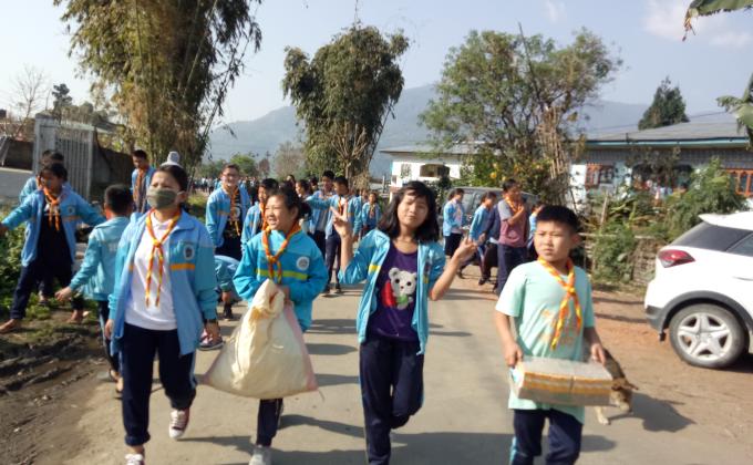 Community cleaning campaign