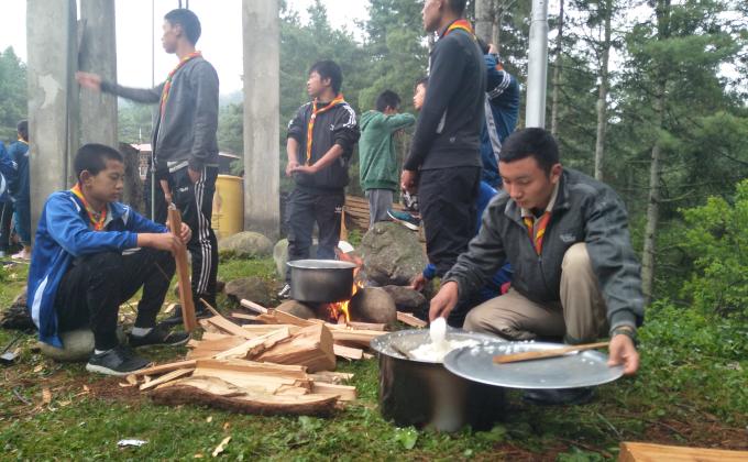 Scout Closing Ceremony for Spring Semester