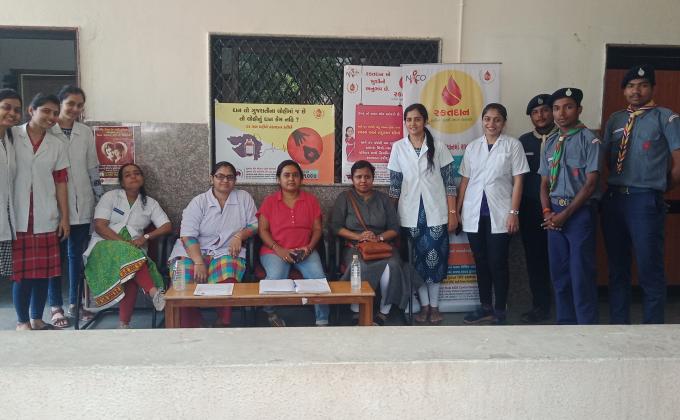 Blood donation camp 