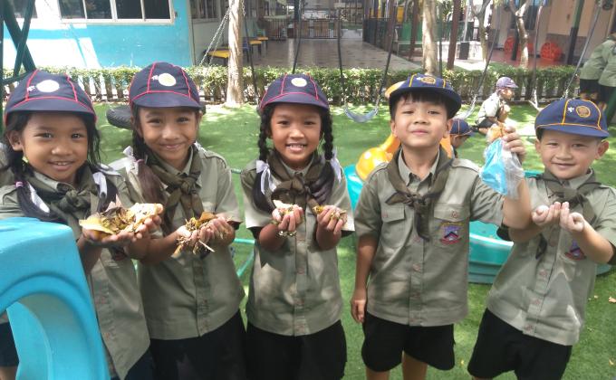 ลูกเสือน้อยบำเพ็ญประโยชน์