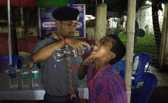 One day service camp in connection with Rathyatra