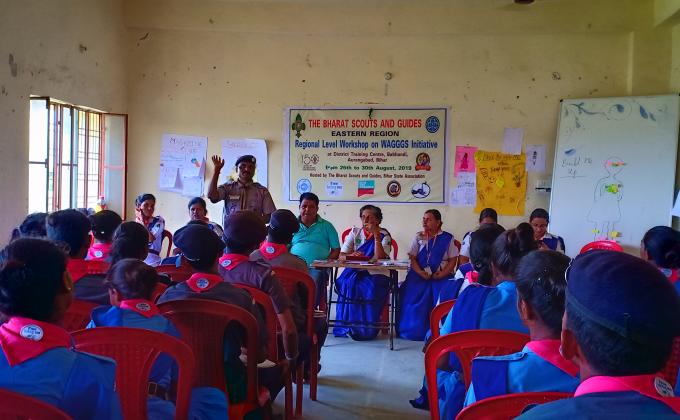 Regional level workshop on WAGGGS initiative