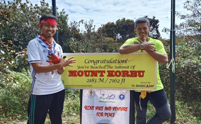 Scout Hiking and Venture for Peace 2019 (International Peace Month)