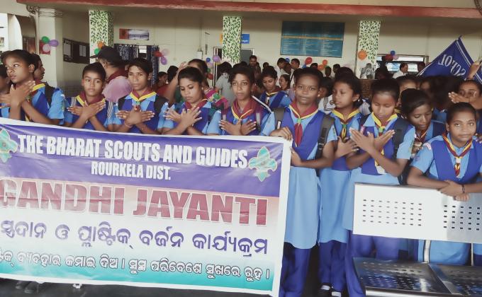 GANDHI JAYANTI CELEBRATION# MESSENGETS OF PEACE.. 