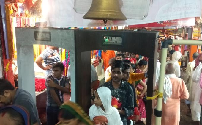 ma vindhyavasini navratri mela shivir, Messenger of peace Sonbhadra