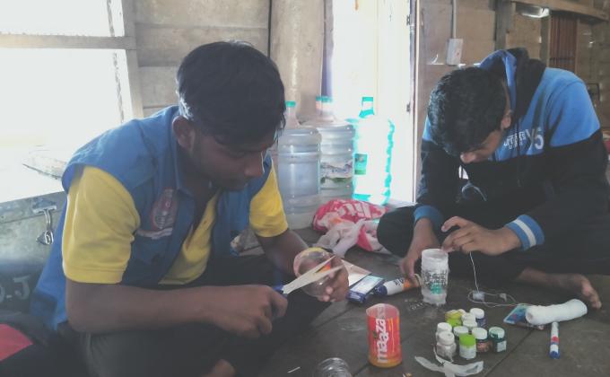 Service in Himalayan wood badge course 2019