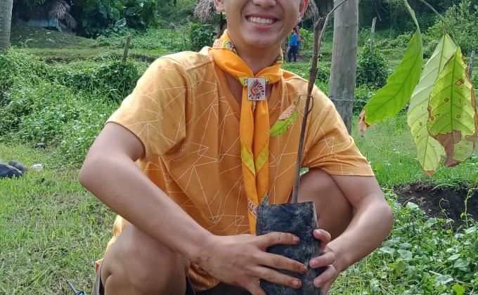 "Plant the young Cocoa Trees"