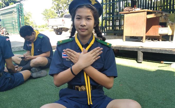 เข้าร่วมอบรมลูกเสือผู้นำสันติภาพ