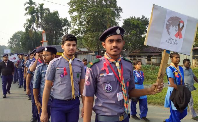 OBSERVED WORLD AIDS DAY