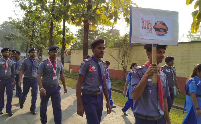 OBSERVED WORLD AIDS DAY