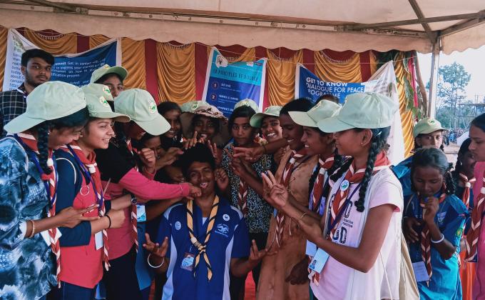 explained about SDG's for young scouts