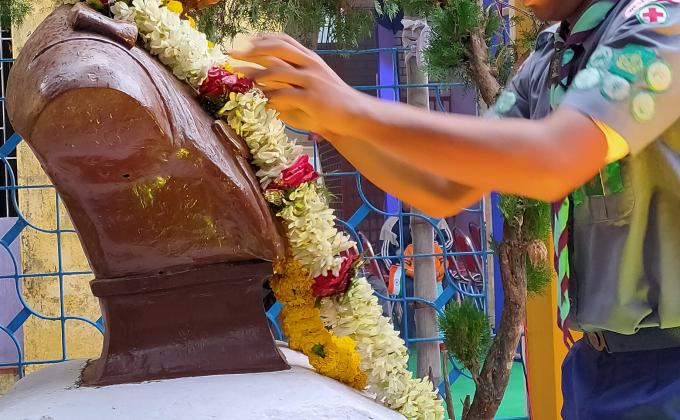 celebration of Netaji's birthday