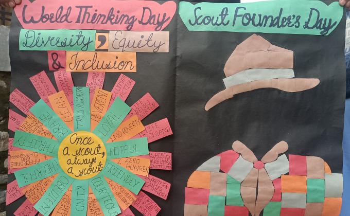world thinking Day world scout day 