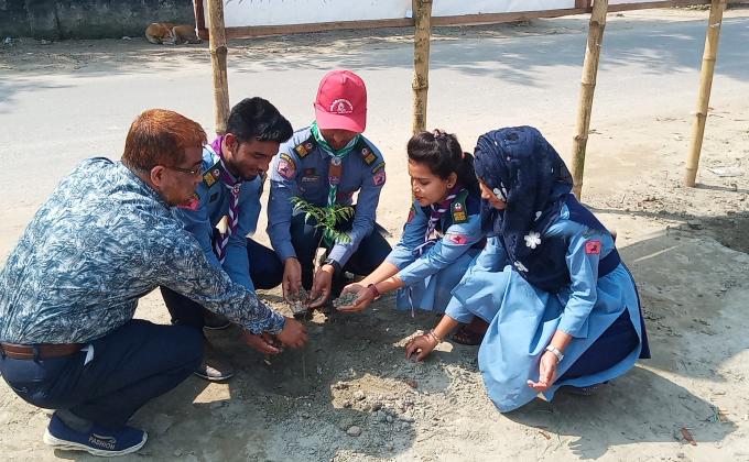৫০টি নীম বৃক্ষ রোপন ২০২০