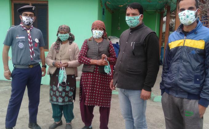 awareness programme for safety from COVID19 in Village
