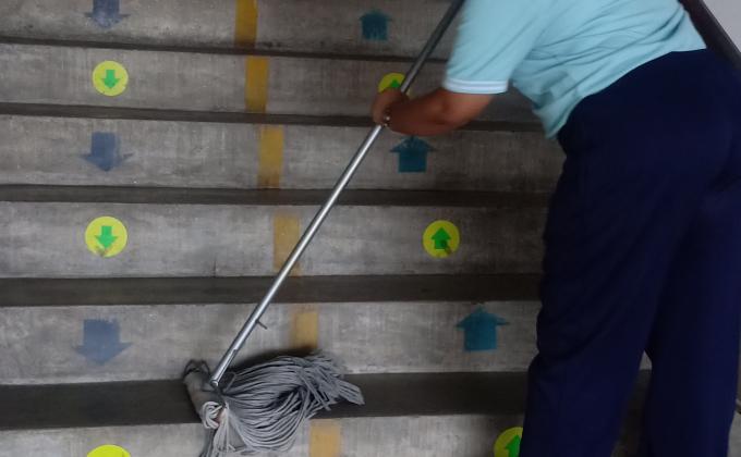 จิตอาสาทำความสะอาด