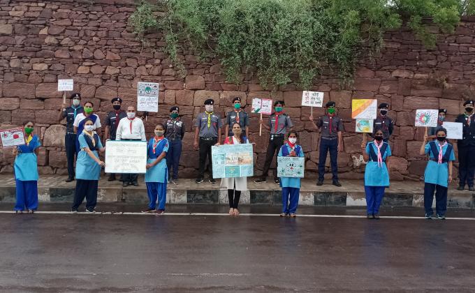 रैली के माध्यम से कोरोना के प्रति किया जागरूक# BSGHQ # JODHPUR, RAJASTHAN