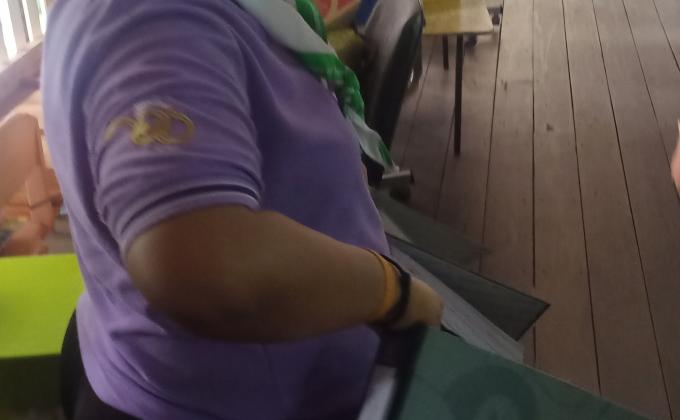 จิตอาสาช่วยจัดแฟ้ม