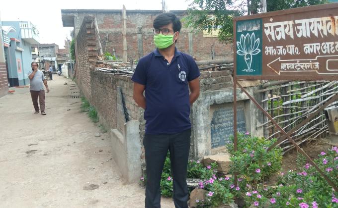 द्वितीय चरण कोरोना महामारी में ड्यूटी के के लिए तैयार स्काउट के जवान