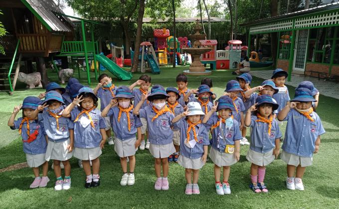 กิจกรรมฝึกระเบียบแถว