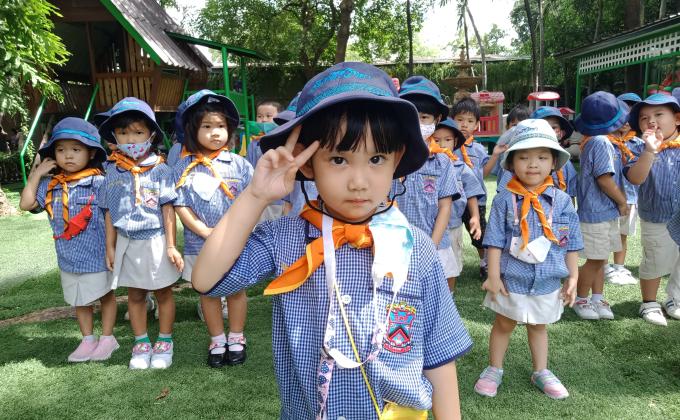 ฝึกการทำความเคารพ