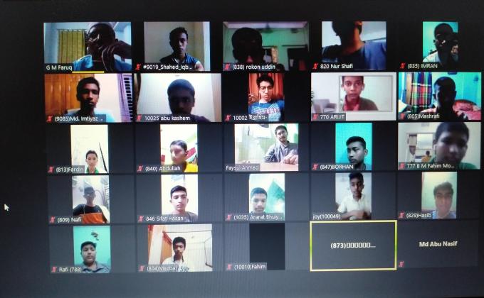 1st Troop Meeting During Corona Pandamic by Zoom