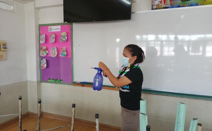 ฉีดพ่นฆ่าเชื้อ