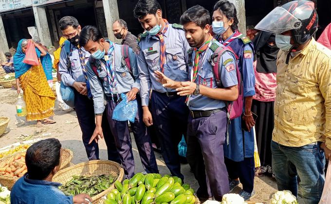 প্লাস্টিক টাইড টার্নার চ্যালেঞ্জ ব্যাজ চ্যাম্পিয়ন পর্যায়-২০২১