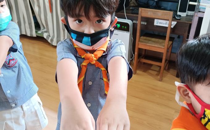 ตรวจร่างกายนักเรียนระดับปฐมวัย