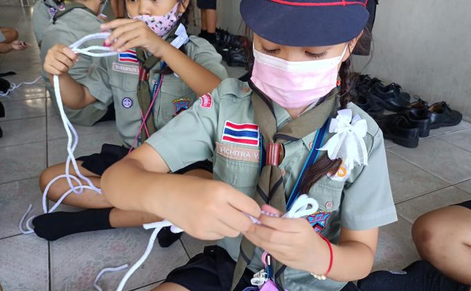 การเก็บเชือก