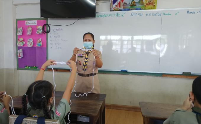 เรียนรู้การผูกเงื่อน