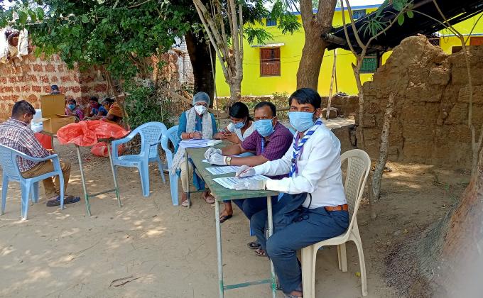 COVID RTPCR Swab Collection Camp