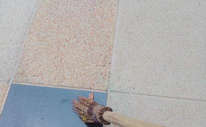 กวาดขยะ-ใบไม้