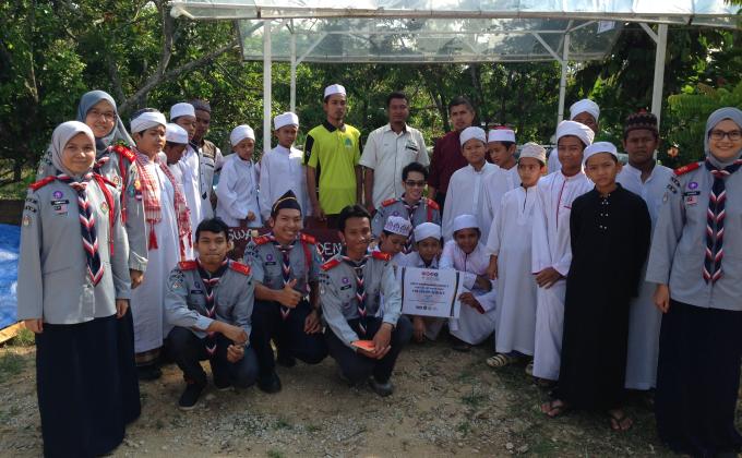 Scouts of the World Award - Voluntary Service "Green Hydrogarden Project" 