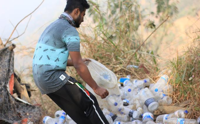 প্লাস্টিক টাইড টার্নার চ্যালেঞ্জ ব্যাজ কার্যক্রম 