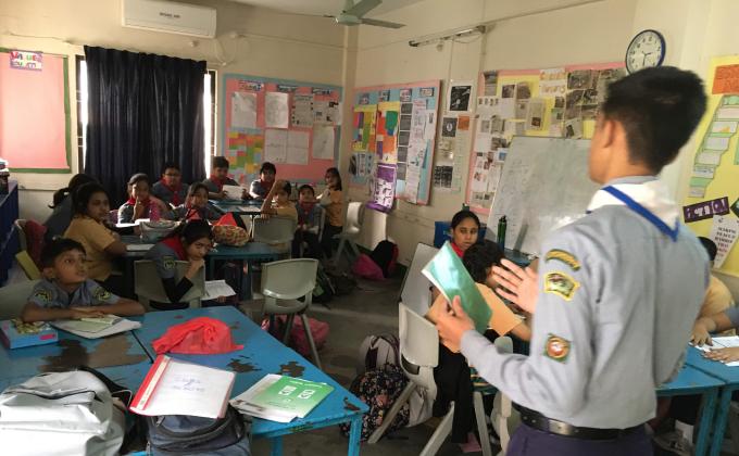 Session With Cub Scouts