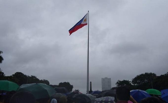 Celebrating Independence Day @ luneta park