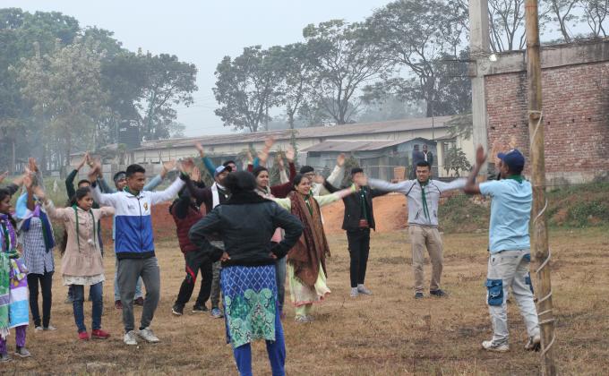 বার্ষিক গ্রুপ ক্যাম্প-২০২১