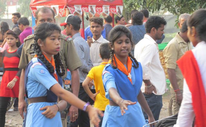 Community Service During Religious Festival