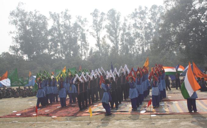 District Level Scout & Guide Activities Railly 2014