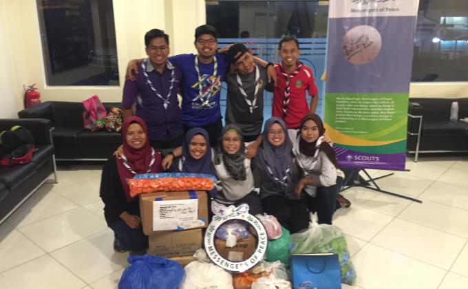 SW Voluntary Service : Walkside by Rovs Project - Counting Bottle Caps at Kuala Lumpur