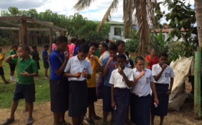 NATIONALTOOTHBRUSHING DAY- NADI ARYA SAMAJ PRIMARY SCHOOL