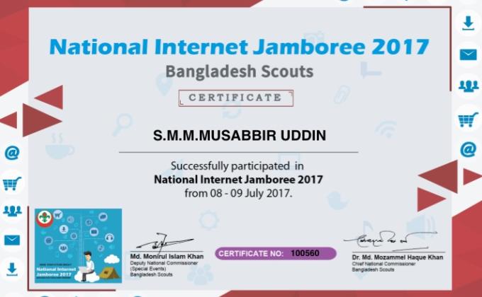 1st National Internet Jamboree 2017 (BD)