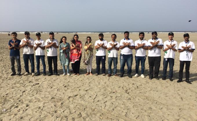 Beach Cleaning activity 