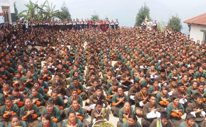 Bhutan Scouts conduct mobile scout  in schools