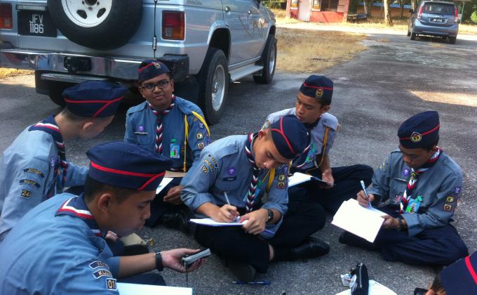 Perkhemahan Ujian Pra Pentarafan Pengakap Raja 