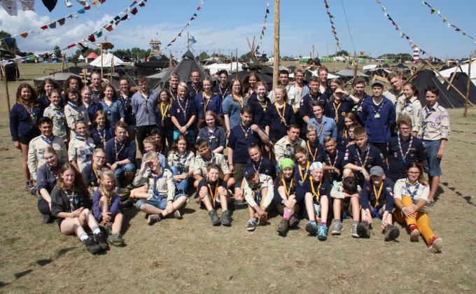 СО "Скаути Дніпра" на 11-му Національному Джамборі BdP „Estonteco“. 