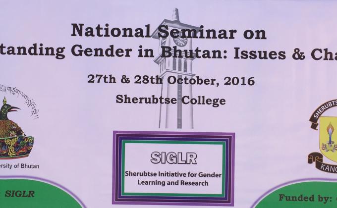 NATIONAL SEMINAR ON UNDERSTANDING GENDER IN BHUTAN