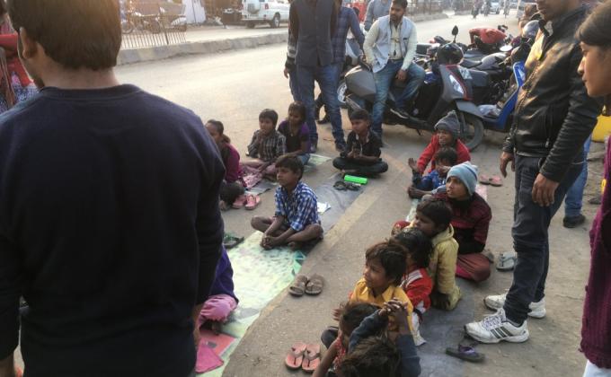 Messenger of peace program at Smile Roti Bank Gorakhpur Uttar Pradesh India