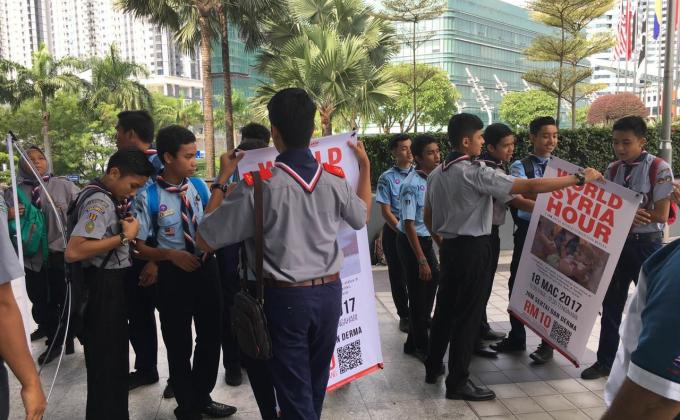 Beban Bersama Derma: World Syria Hour bersama Aman Palestine